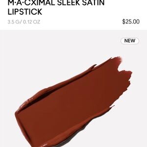 Maximal Sleek Satin Lipstick - Espresso Yourself (blackened orange)